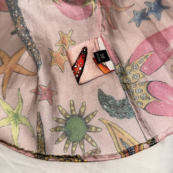 SALE- Versace Silk Skirt - Picture 4 of 4